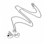 Mada Kūrybingi Porų Papuo&scaron;alai Lai&scaron;kas ''Tu esi mano žmogus'' Pakabukas Vėrinys Raktų pakabukas Necklace