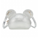 Želė krep&scaron;ys Cartoon Ear Bag Texture Messenger mažas krep&scaron;ys pečių krep&scaron;ys Summer Wild 17cm*8cm*20cm balta
