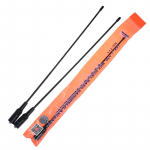 2 vnt Na-771 Sma-Female dviejų juostų 10 W antena, tinka Baofeng Uv5R Uv-82 juoda
