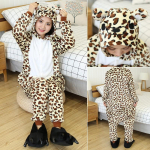 Gyvūnų katės Tigras Kigurumi Vienaragis Onesie suaugusiems paaugliams, moterims, vyrams, pižamoms, juokingoms flanelinėms, &scaron;iltoms, mink&scaron;toms miegui. xl
