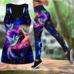&bdquo;Magpie Print&ldquo; jogos apranga moterims, madinga 3D spausdinta treniruočių antblauzdžiai, fitneso sportui auk&scaron;tu juosmeniu, laisvalaikio jogos kelnės 7XL