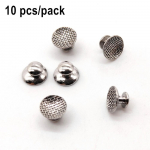 Ortodontinis liežuvio mygtuko tinklelio pagrindas Dantų įkandimo turbos liežuvio tramdiklis įpročio korekcijos mygtuko ortodontinės medžiagos 3 packs Button A