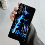 Hunter &times;Hunter Killua Zoldyck dėklas, skirtas Samsung Galaxy A14 A73 A53 A71 A51 A31 A33 A22 A12 A21s A13 A32 A52s A72 A52 A23 dangtelis Samsung A13 4G
