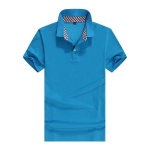GDS P003 40 dailus perlų vidinis languotas polo polo apykakle S