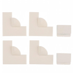 1vnt lango ekrano kampai, pagaminti pasidaryk pats, magnetiniai lango ekrano priedai balta