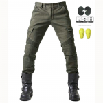 Motocross Racing džinsinės motociklų kelnės su apsauginiais įklotais įranga XL