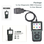 OBD2 skaitytuvas OBD kodų skaitytuvas ir nuskaitymo įrankiai Automobilių variklio diagnostikos skaitytuvo įrankis visiems OBDII protokolo automobiliams