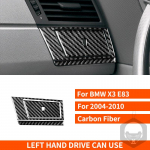 Skirtas BMW X3 E83 2004 2005 2006 2007 2008 2009 2010 Anglies pluo&scaron;to lipdukas Centrinio valdymo pavarų dėžės i&scaron;leidimo angos interjeras automobiliui 4 LHD