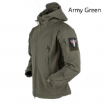Vyri&scaron;ka ir moteri&scaron;ka striukė Neper&scaron;lampama &bdquo;Softshell&ldquo; striukė &bdquo;Army Hoody&ldquo; striukė