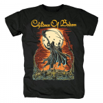 Sunkiojo metalo roko unisex mar&scaron;kinėliai trumpomis rankovėmis Children of Bodom Rock Tee Tops Kasdieniai Harajuku Streetwear Hiphop mar&scaron;kinėliai Unisex mar&scaron;kinėliai M