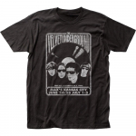 Velvet Underground Velvet Vinyl Rock N Roll Band Tee Unisex mar&scaron;kinėliai S
