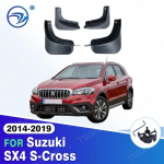 Skirta Suzuki SX4 S-Cross 2014~ Purvasaugiai Purvasaugiai Sparnas Purvasaugiai Apsaugos nuo purslų Priedai Maruti SX-4 SX 4 S Cross SCross 2014-2019