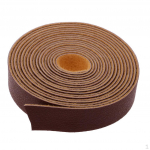 10 Meters Long crafts Leather Strap 15mm Wide For Supplies Coffee