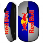 Belaidė pelė - Redbull - Juoda - Suderinama su Mac ir PC - USB wifi - Belaidė technologija