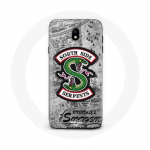 Coque pour Samsung Galaxy J5 2017 Riverdale south side serpents logo