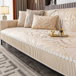 Prabangus Europos sofos užvalkalas Sėdynės pagalvėlė Neslystanti pliu&scaron;inis žakardo sofos užvalkalas sofos rank&scaron;luostis Moderni odinė universali sofos apsauga 90x210cm 1pcs