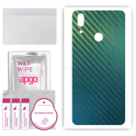 apgo Protective Skin Sticker for the back compatible with Lenovo S5 Pro, Wrap Film, Foil, Vinyl - Pattern Carbon Chameleon CAKA1