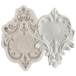 Relief Fondant silikoninės formelės, skirtos tortų dekoravimui.