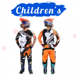 motokroso pavarų rinkinys vaikams 20 22 24 26 28 lenktyninis kostiumas MX MOTO Megztiniai ir kelnaičių komplektai Jaunimui vaikai berniukai mergaitei Motociklas BMX Visureigis dviratis Combo M-22