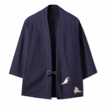 Siuvinėjimas Haori kimono Harajuku japoni&scaron;ko stiliaus plius dydis vyri&scaron;kas samurajų kostiumas jukata azijieti&scaron;ki drabužiai kardiganas moteri&scaron;kas &scaron;varkas XXL