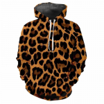 Vyri&scaron;kas rudeninis leopardų ra&scaron;to serijos 3D skaitmeninio spausdinimo užtraukiamas gobtuvas mados tendencijų džemperis vyrui XXXXL