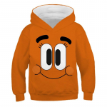 Nuostabus Gumballo vaikų pasaulis Komedija Komiksas Periferinis megztinis su gobtuvu Rudens drabužiai Madingas universalus gobtuvas 150