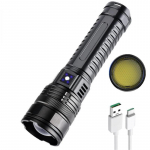 LED Baltas Lazeris Integruota Baterija Žibintuvėlis Avariniai Prožektoriai 5km Galingiausi LED Žibintuvėliai LED 15000mah 15000MAH-No box