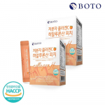 BOTO Mažos molekulinės masės kolagenas C Hialurono rūg&scaron;tis Persikų skonio 1 dėžutė/2g*30 vnt. 2 box