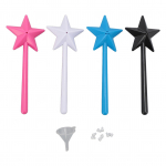 Druskinė lazdelė Miela žvaigždės formos daugiafunkcė papildoma ne&scaron;iojama 3 mažų skylučių druskinė lazdelė juodiesiems pipirams