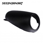 1x Automobilio galinis PDC parkavimo jutiklis Juodas plastikinis i&scaron;orinis dangtelis Apdaila BMW E53 2000-2006 51128268367 Pakeičiamas priedas CHINA