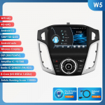 Hizpo 9 colių i&scaron;manusis ekranas 2 din Android automobilio radijo daugialypės terpės vaizdo grotuvas, skirtas Ford Focus 3 MK 3 2011&ndash;2019 GPS Carplay Auto Bluetooth SWC 4G WIFI W5 8Core 4G 64G AI