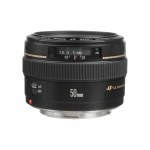 Canon EF 50mm F/1.4 USM fiksuoto židinio nuotolio objektyvas juoda