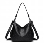 Moteri&scaron;kas krep&scaron;ys Crossbody Krep&scaron;ys Moteri&scaron;kas krep&scaron;ys per petį Vidutinio amžiaus moterų krep&scaron;ys mamai didelės talpos krep&scaron;ys juoda
