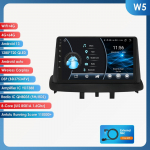 Ossuret 4G 9 Android 12 Automobilio radijo imtuvas GPS, skirtas Renault Megane 3 Fluence 2008 - 2014 Samsung SM3 2Din Carplay Automobilio stereo grotuvas, protinga navigacija W5 8Core 4G 64G