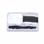 Automobilio galinio vaizdo veidrodėlis HD atspindintis aklosios zonos veidrodėlis 360 laipsnių pagalbinis veidrodėlis Scalloped Mirror