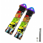 JDM Kultūros Spalvinga Metaline Sagtis Vilkimo Diržas - Automobilio Modifikacijos Dekoracija