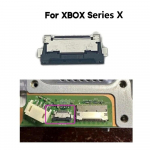 I&scaron;stūmimo mygtuko lankstaus kabelio jungties lizdo FPC remonto dalis, skirta &bdquo;Xbox Series X Power&ldquo;.