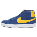 Nike Zoom Blazer Mid SB Michigan unisex sportbačiai mėlyna tamsiai mėlyna balta 864349-402 38.5