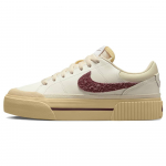 Nike Court Legacy Lift Sail Dark Beetroot Moteri&scaron;ki kedai White Sesame Coconut-Milk DZ4766-133 37.5