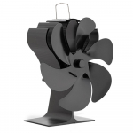 6 a&scaron;menų židinio krosnelės ventiliatorius &Scaron;ildomas krosnelės ventiliatorius, skirtas rąstinei krosnei