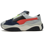 Puma Storm Y Paprasti Patogūs Žemakulniai Laisvalaikio Batai Moteri&scaron;ki Kedai Balti Mėlyni 371279-03 39