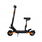 Sulankstomas elektrinis paspirtukas su nuimama sėdyne Kukirin G2 Pro 600W variklis 48V15.6Ah baterija 45km/h didžiausias greitis 58km didžiausias nuotolis juoda