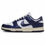 Nike Dunk Low 'Midnight Navy White' Moteri&scaron;ki Skate Batai Kedai FN7197-100 36.5