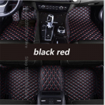 Automobilio grindų kilimėliai BMW X6 E71 F16 G06 2008-2025 Individualūs automobilių salono aksesuarai Apsauginiai nuo purvo Patvarūs odiniai kilimėliai F16 Size3 2015-2019