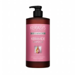Kerasys Keramide Advanced Damage Repair Plaukų kaukė 1L | Gilus maitinimas labai pažeistiems plaukams | &Scaron;ilkinio žvilgesio priežiūra 1L