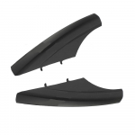 2x Priekinės stogo &scaron;oninės juostos galinio dangtelio apdaila 87291-26001 Hyundai Santa Fe 2002-2006
