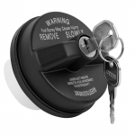 Užrakinamas degalų bako dangtelis su raktu Jeep Wrangler Cherokee Grand Cheroke Dodge Challenger Ram 05278655AB juoda