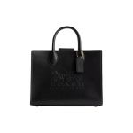 Coach Ace 26 Magnetinis Kabliukas Kokybi&scaron;ka Ver&scaron;io Odos Pirkinių Krep&scaron;ys Pečiui Ne&scaron;iojama Crossbody Rankinė Vidutinio Dydžio Moteri&scaron;ka Tote Juoda CR681-B4BK Basic Set (Bag+Dust Bag)