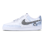 Nike Court Vision 1 žemi krep&scaron;inio/riedlenčių batai Unisex Pilki Balti DH2987-101(Komanda60-) 36