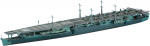 Hasegawa Waterline serija Japonijos karinio jūrų laivyno lėktuvne&scaron;is Zuiho Plastikinis modelis 216 1/700